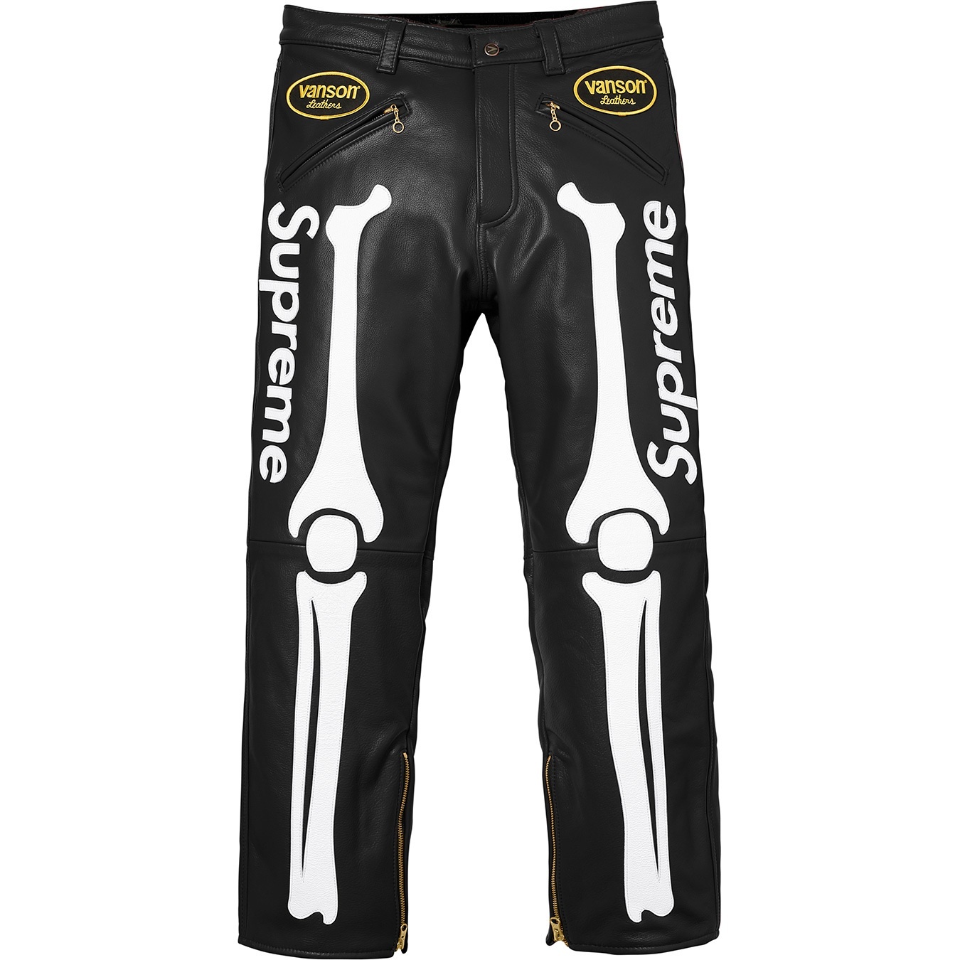 Supreme®/Vanson® Leather Bones Pant view 6